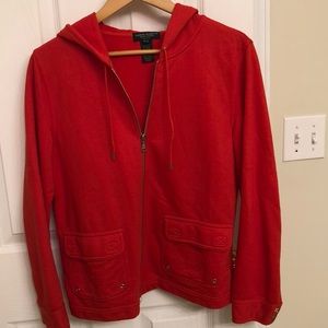 Ralph Lauren orange hoodie